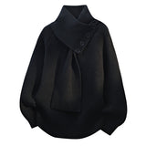 2025年 11月 1 日   WANG-E # WE25736   連頸巾冷衫毛衣 JJ2