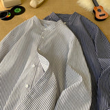 2025年 11月 1 日  DSJD A007 # C2270    立領間條shirt JJ