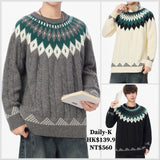 2025年 11月 1 日  WANG- E# WE25713    民族風花紋冷衫 JJ2