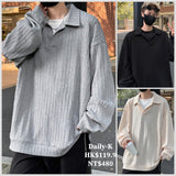 2025年 10月 1 日 DSJD A141 #WY5066  暗紋長袖Tee  JJ