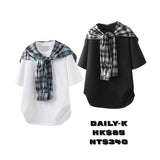 2025年 06月 1 日   DSJD A102 # 5XZ1022 連shirt衫效果短袖Tee JJ