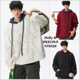 2025年 10月 1 日   DSJD A059 # WY10166   撞色帽衛衣  JJ