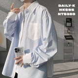 2025年 03月 1 日 DSJD A059 # CS1119  撞色領撞色口袋長袖shirt JJ2