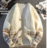 2025年 10月 1 日  JIKE# 9687   拼民族風開胸冷衫毛衣 JJ2