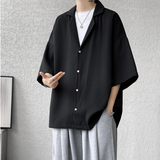 DSJD A059 # 7826   細格紋短袖 Shirt  JJ2