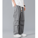 FJ- DINGDI# K26    兩側口袋工裝長 褲