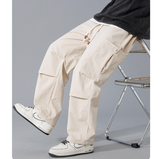 FJ- DINGDI# K26    兩側口袋工裝長 褲
