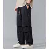 FJ- DINGDI# K26    兩側口袋工裝長 褲