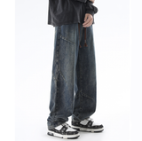 TANGCHAO# 335    折紋牛仔褲