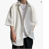 XZ 214-3 # CS013  暗紋短袖shirt JJ2