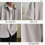 XZ 214-3 # CS013  暗紋短袖shirt JJ2