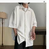 XZ 214-3 # CS013  暗紋短袖shirt JJ2