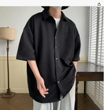 XZ 214-3 # CS013  暗紋短袖shirt JJ2