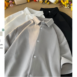 XZ 214-3 # CS013  暗紋短袖shirt JJ2