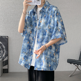 DSJD D232 # D157  花紋圖案短袖shirt JJ2