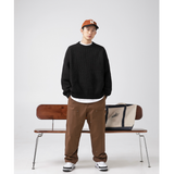 HANLU # K4092 暗紋長袖冷衫毛衣   JJ