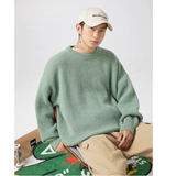 HANLU # K4092 暗紋長袖冷衫毛衣   JJ