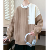 WANG E # WE24605     拼色冷衫 JJ2