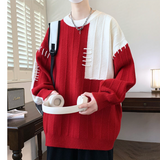 WANG E # WE24605     拼色冷衫 JJ2