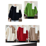 WANG E # WE24605     拼色冷衫 JJ2