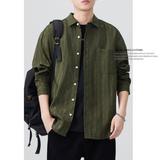 2025年 03月 1 日  LUANXU#T729   暗紋長袖shirt JJ2