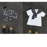 2025年 06月 1 日   DSJD A102 # 5XZ1022 連shirt衫效果短袖Tee JJ