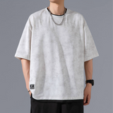 2025年 07月  1 日   DSJD A022# HT25576    假兩件短袖Tee  JJ