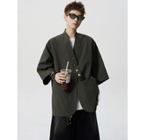 2025年 07月 1 日  DSJD A059#CS1139   冰絲質的道袍shirt JJ2