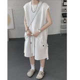 2025年 07月 1 日   DSJD A059 # TZ790   暗紋背心短褲套裝 JJ