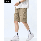 2025年 07月  1 日   MINGPAI# 2515     拼拉鍊口袋短褲