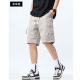 2025年 07月  1 日   MINGPAI# 2515     拼拉鍊口袋短褲