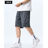 2025年 07月  1 日   MINGPAI# 2515     拼拉鍊口袋短褲