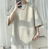 2025年 08月 1 日   DJSD A022 # HT25147  暗紋短袖Tee JJ