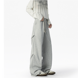 2025年 10月 1 日  QIANBAIWAN# K10196   折疊紋長褲