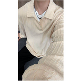 2025年 10月 1 日 DSJD A141 #WY5066  暗紋長袖Tee  JJ