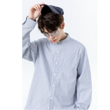 2025年 11月 1 日  DSJD A007 # C2270    立領間條shirt JJ