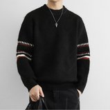 2025年 11月 1 日  TBK # Y1721    手袖間條紋長袖冷衫毛衣 JJ2