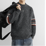 2025年 11月 1 日  TBK # Y1721    手袖間條紋長袖冷衫毛衣 JJ2