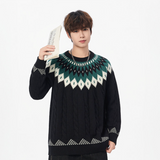 2025年 11月 1 日  WANG- E# WE25713    民族風花紋冷衫 JJ2