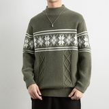 2025年 11月 1 日  WANG- E# WE25787    雪花紋半高領冷衫 JJ2