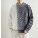 2025年 11月 1 日   WANG- E# WE25769 漸變色冷衫 JJ2