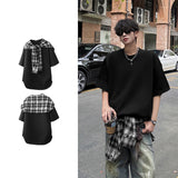 2025年 06月 1 日   DSJD A102 # 5XZ1022 連shirt衫效果短袖Tee JJ