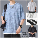 2025年 07月  1 日   DSJD A022# HT25576    假兩件短袖Tee  JJ