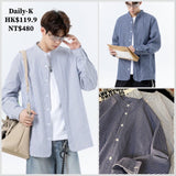 2025年 11月 1 日  DSJD A007 # C2270    立領間條shirt JJ