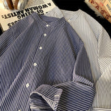 2025年 11月 1 日  DSJD A007 # C2270    立領間條shirt JJ