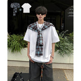 2025年 06月 1 日   DSJD A102 # 5XZ1022 連shirt衫效果短袖Tee JJ