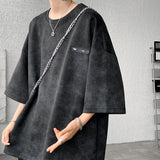 DSJD A059 #  TZ757   幻彩色 短袖Tee短褲套裝 JJ2