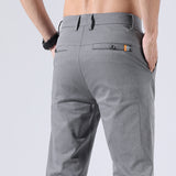 CHAOZHI#653    點點格紋修腳長褲 JJ