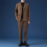 TUOPAI#K11  西裝外套   JJ, GUOYA#1676 半高領 毛衣 JJ2,TUOPAI#CY86  長褲  ,