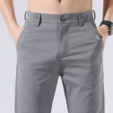 CHAOZHI#653    點點格紋修腳長褲 JJ